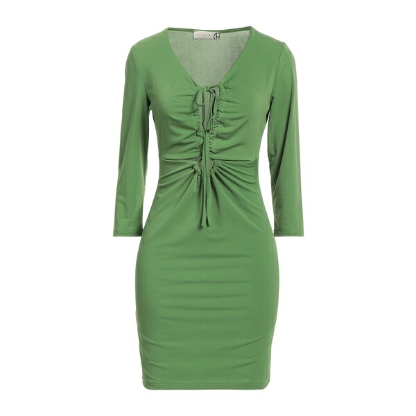 【貨物輸送無料】 こしき一 レディース 衣装 トップス Mini dresses Green