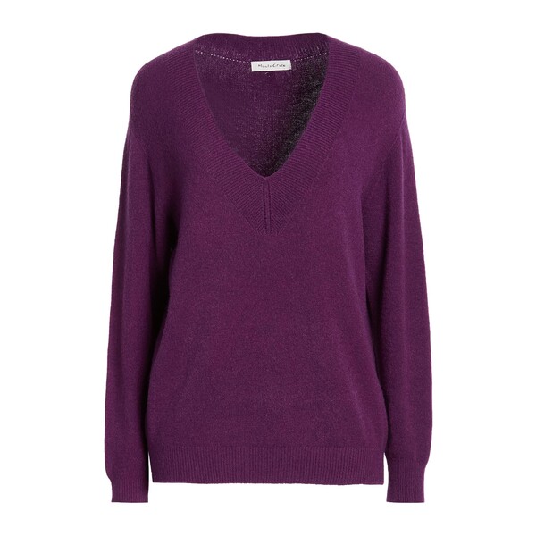 【貨物輸送無料】 マニラグレース レディース 編み物\u0026プルオーバー アウター Sweaters Purple