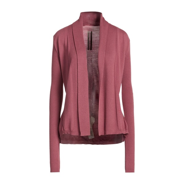 【貨物輸送無料】 リックオウエンス レディース ジレー アウター Cardigans Pink