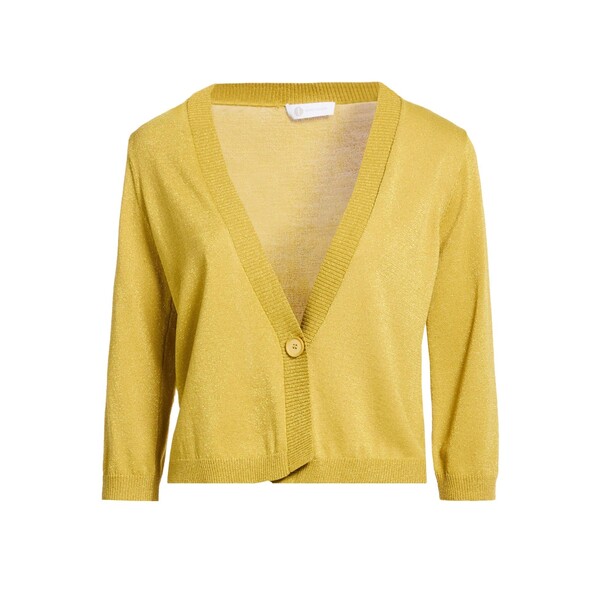 【貨物輸送無料】 ダイアナガレッシー レディース ジレー アウター Cardigans Yellow