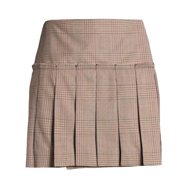 【貨物輸送無料】 マックイーン レディース スコート ボトムス Mini skirts Beige