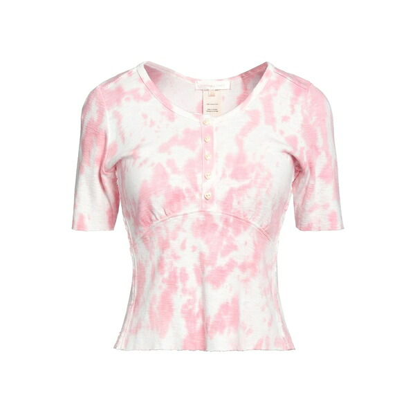 【貨物輸送無料】 ラブスハックファンシー レディース プルオーバー トップス T-shirts Pink