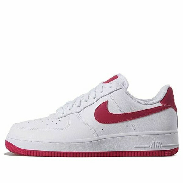 Nike ナイキ レディース スニーカー White/Red 【(WMNS) Nike Air Force 1 07 'Wild Cherry' AH0287-107】 サイズ US_7(24.0cm)画像
