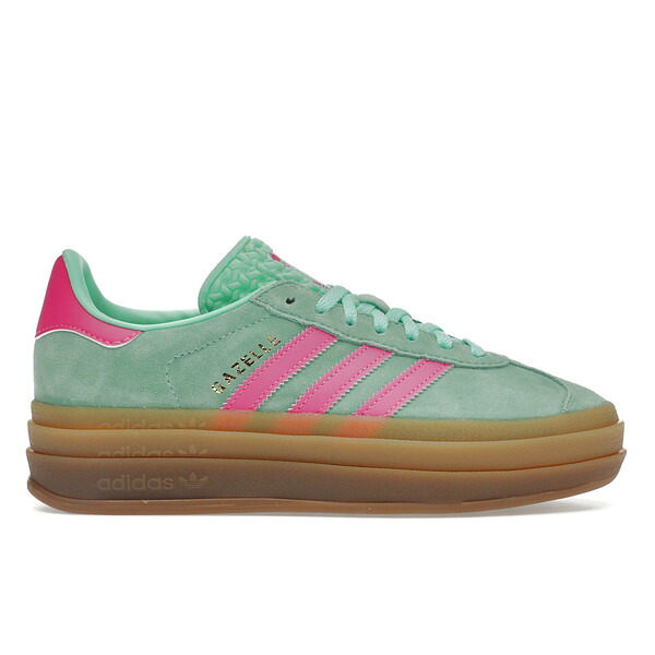 adidas アディダス レディース スニーカー 【adidas Gazelle Bold Pulse Mint Pink (Women\'s)】 サイズ US_8(25.0cm) Pulse Mint/Screaming Pink/Gum