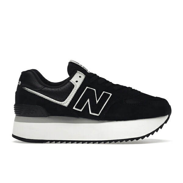 New Balance ニューバランス レディース スニーカー 【New Balance 574 Plus Black (Women's)】 サイズ US_W_10 Black｜asty 59,280円