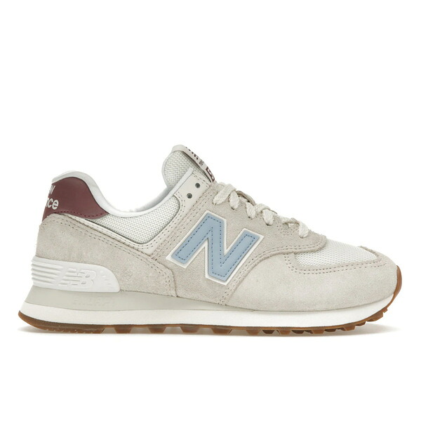 New Balance ニューバランス レディース スニーカー 【New Balance 574 Beige Baby Pink Ecru Blue (Women's)】 サイズ US_9(26.0cm) Beige/Baby Pink/Ecru Blue