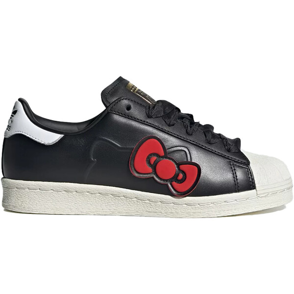 adidas アディダス レディース スニーカー  【adidas Superstar Hello Kitty 50th Anniversary (Women)】  サイズ US_7(24.0cm) Core Black/Cloud White/Red