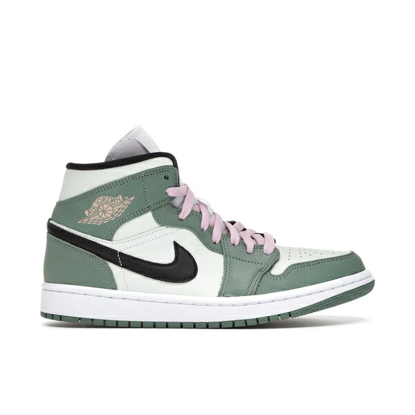 Jordan ジョーダン レディース スニーカー 【Jordan 1 Mid Dutch Green (Women's)】 サイズ US_9.5(26.5cm) Dutch Green/Black-Barely Green