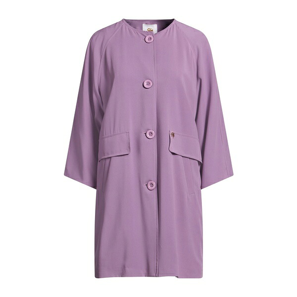 【貨物輸送無料】 成人男性 マッティオーロ レディース 上衣＆上衣 アウター Overcoats \u0026 Trench Coats Purple