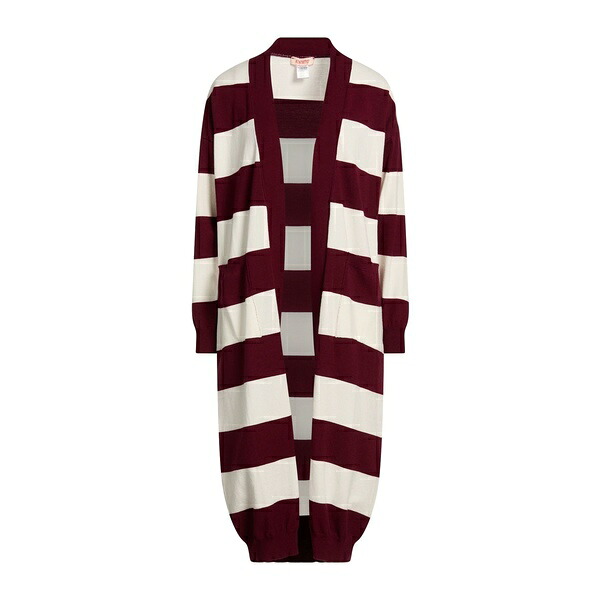 【貨物輸送無料】 コンタット レディース ジレー アウター Cardigans Red