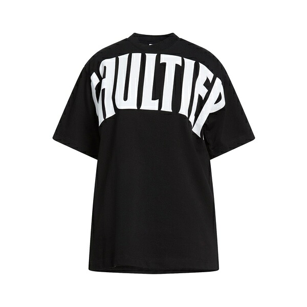 【貨物輸送無料】 ジャン極点 ゴルチエ レディース プルオーバー トップス T-shirts Black