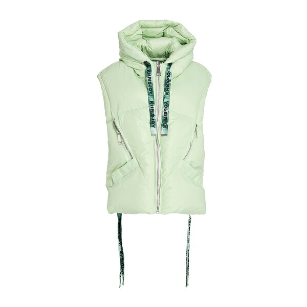 【送料無料】 クリスジョイ レディース ジャケット＆ブルゾン アウター Vests Green｜asty