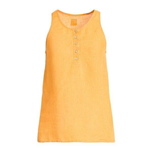 【送料無料】 １２０％リノ レディース Tシャツ トップス Tops Orange｜asty
