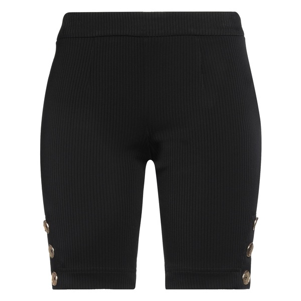 【送料無料】 PTトリノ レディース カジュアルパンツ ボトムス Shorts \u0026 Bermuda Shorts Black