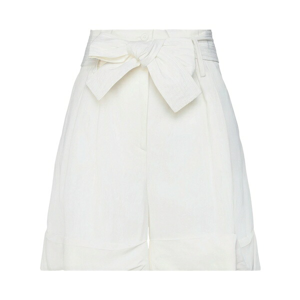 【貨物輸送無料】 パロッシュ レディース 心地好いズボン下 ボトムス Shorts \u0026 Bermuda Shorts White