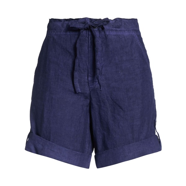 【貨物輸送無料】 １２０％リノ レディース 心地好いズボン下 ボトムス Shorts \u0026 Bermuda Shorts Blue
