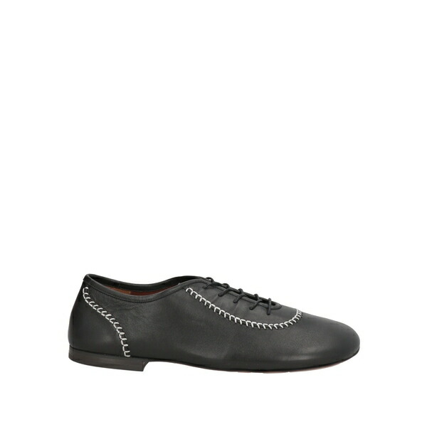 【貨物輸送無料】 ウェールズ ボナー レディース オックスフォード シューズ Lace-up shoes Black