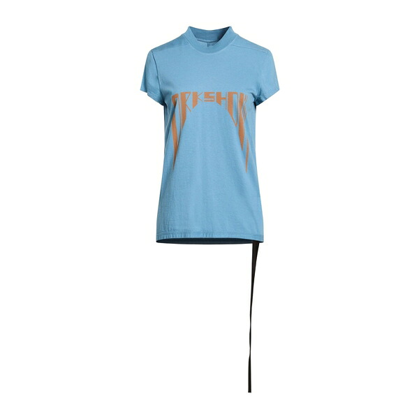 【貨物輸送無料】 リックオウエンス レディース プルオーバー トップス T-shirts Blue