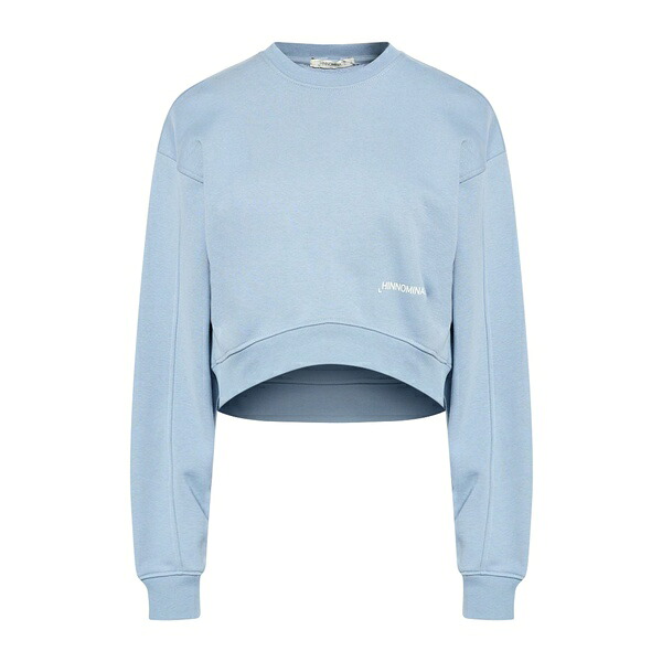 【貨物輸送無料】 ヒノミネイト レディース パーカー・スウェットシャツ アウター Sweatshirts Azure