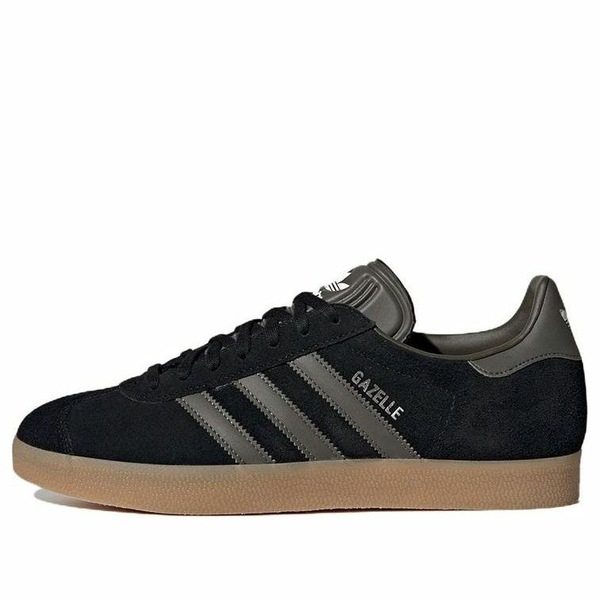 adidas アディダス メンズ スニーカー  【adidas Gazelle \u0027Black Pantone Gum\u0027 GX2210】  大いさ US_6.5(24.5糎) スニーカー-メンズ靴