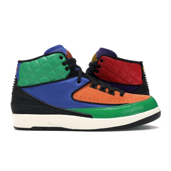 Jordan ジョーダン レディース スニーカー  【Jordan 2 Retro Multi-Color (Women\u0027s)】  大いさ US_W_11 University Red/Black-Court Purple スニーカー-レディース靴