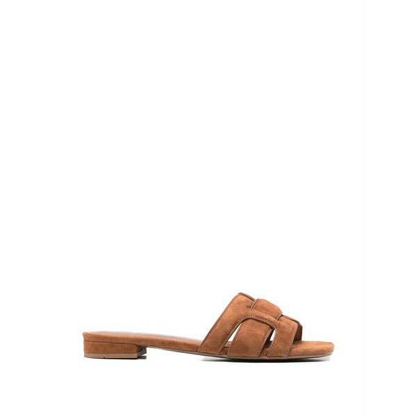 ビビロウ レディース サンダル シューズ Cut-out suede sandals Brown｜asty 31,720円