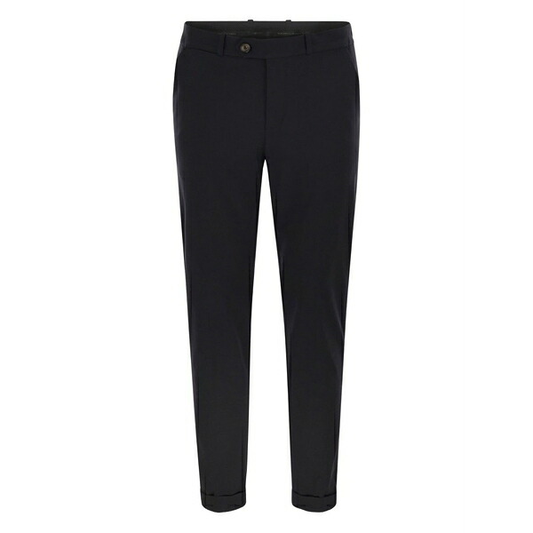 アールアールディ メンズ カジュアルパンツ ボトムス Button-up trousers Black｜asty