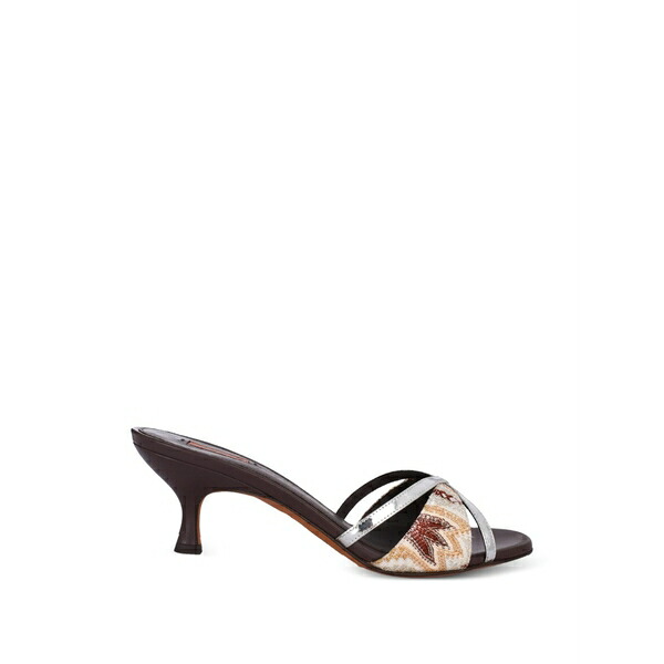 ミッソーニ レディース サンダル シューズ Kate raschel-arabesque strappy sandals Neutrals|asty