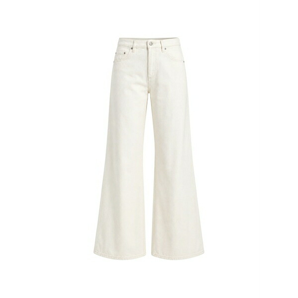 ディーエル1961 レディース デニムパンツ ボトムス Laura wide-leg jeans Neutrals|asty