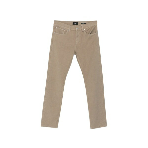 7フォーオールマンカインド メンズ デニムパンツ ボトムス Rawhide logo-patch jeans Green｜asty