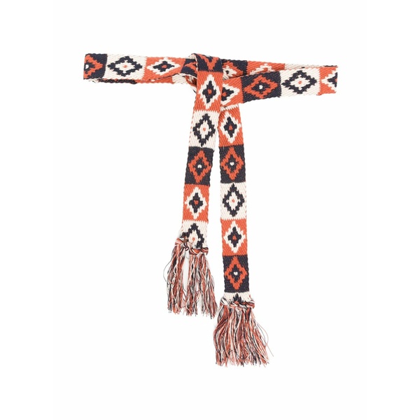 ピエール＝ルイ・マシア レディース ベルト アクセサリー Tassel pattern belt Orange｜asty
