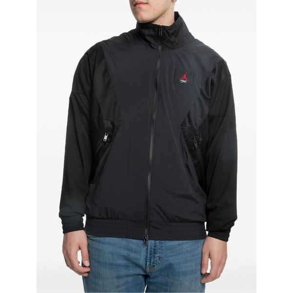 ジョーダン メンズ ジャケット＆ブルゾン アウター Air jordan flight warm-up jacket Black｜asty