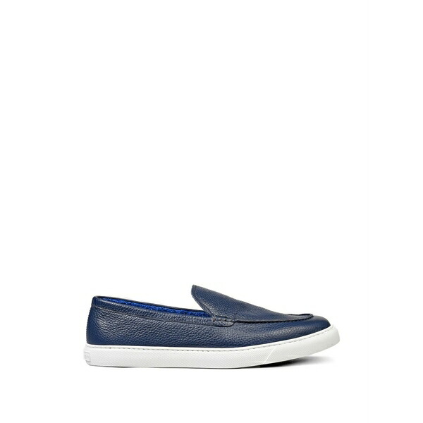 フラテッリ ロセッティ メンズ スリッポン・ローファー シューズ Leather loafers Blue|asty