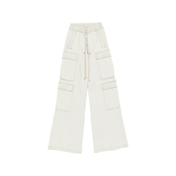 リックオウエンス メンズ カジュアルパンツ ボトムス Jumbo belas drawstring cargo pants Neutrals|asty