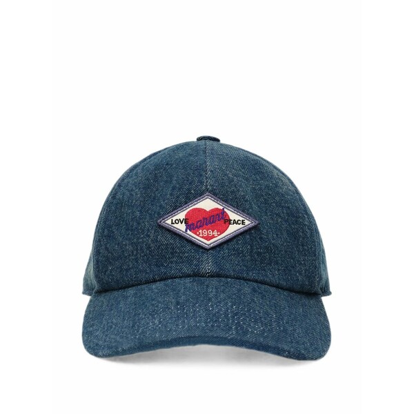 イザベル マラン レディース 帽子 アクセサリー Tomas denim cap Blue|asty