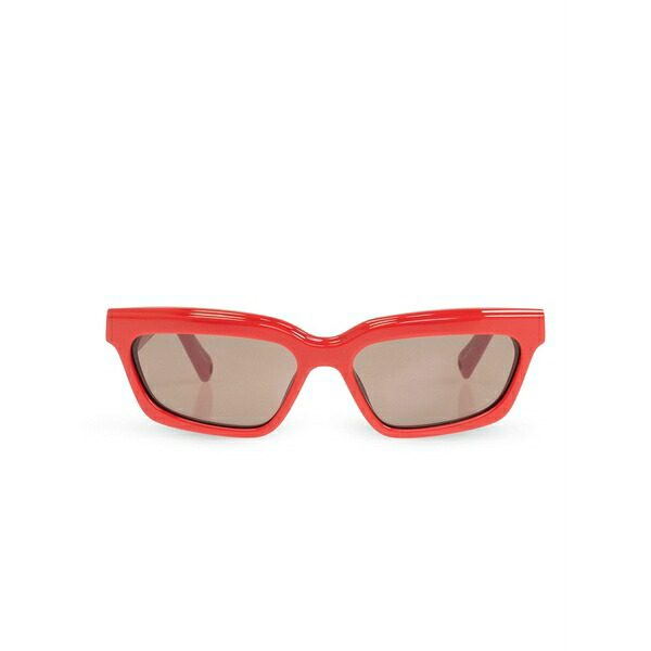 ジャクエムス メンズ サングラス・アイウェア アクセサリー Jac62 sunglasses Red｜asty