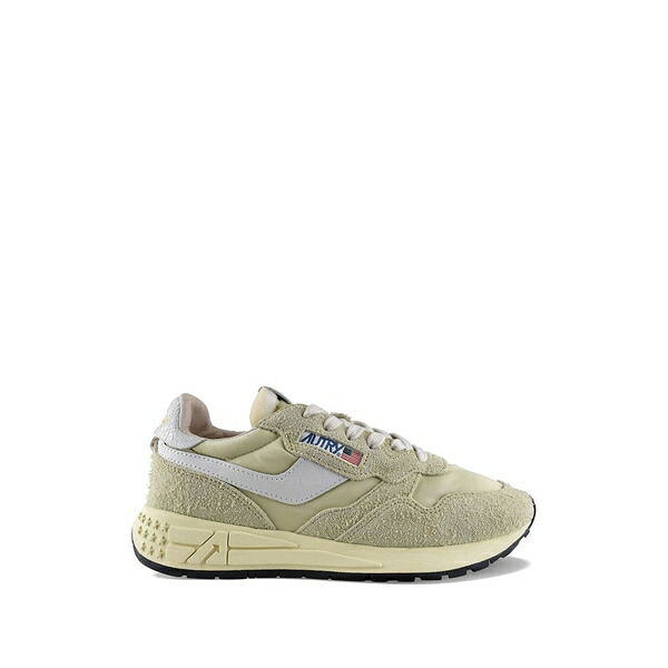 オートリー レディース スニーカー シューズ Reelwind logo-patch sneakers Neutrals|asty
