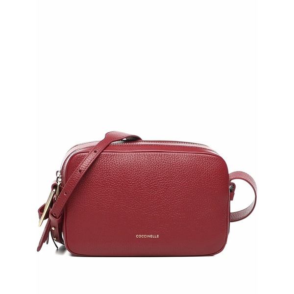 コチネレ レディース ショルダーバッグ バッグ Small malory leather cross body bag Red｜asty