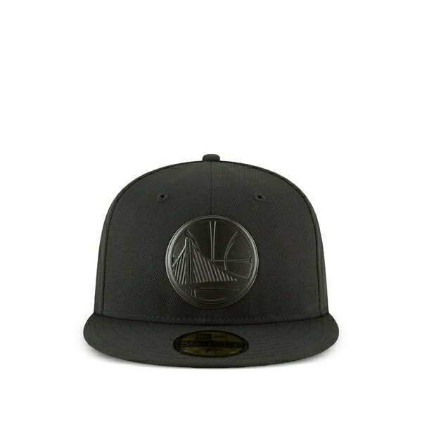 ニューエラ メンズ 帽子 アクセサリー 59fifty golden state warriors fitted cap Black|asty