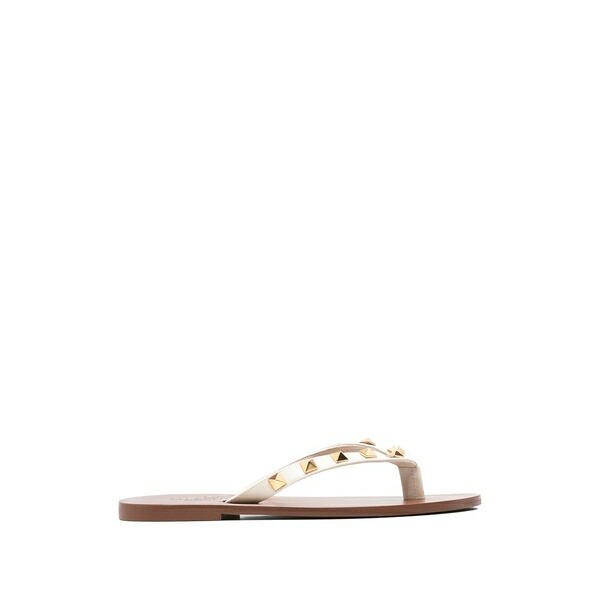 ヴァレンティノ ガラヴァーニ レディース サンダル シューズ Rockstud sandals Neutrals｜asty