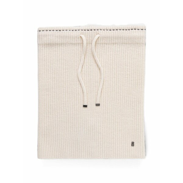 ボグナー レディース マフラー・ストール・スカーフ アクセサリー Ribbed-knit drawstring snood Neutrals｜asty