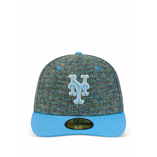 ニューエラ メンズ 帽子 アクセサリー 59fifty new york mets three looms baseball cap Blue｜asty