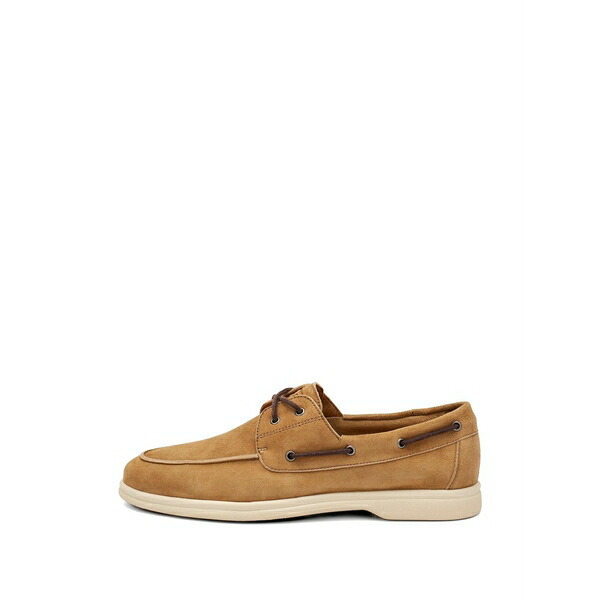 フラウ レディース スリッポン・ローファー シューズ Suede boat shoes Neutrals｜asty