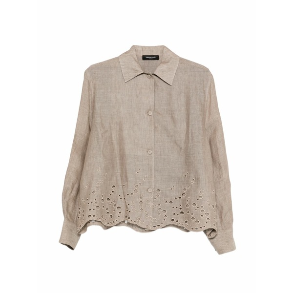 ファビアナ フィリッピ レディース シャツ トップス Long-sleeve shirt Neutrals｜asty