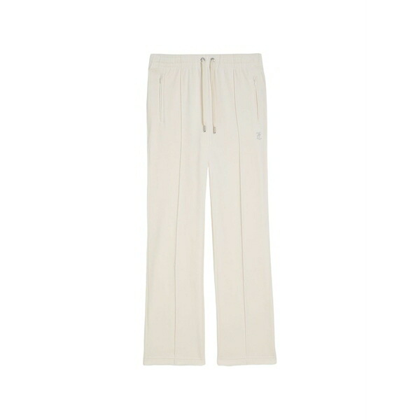 ジューシークチュール レディース カジュアルパンツ ボトムス Diamant&pound; velour track pants White｜asty