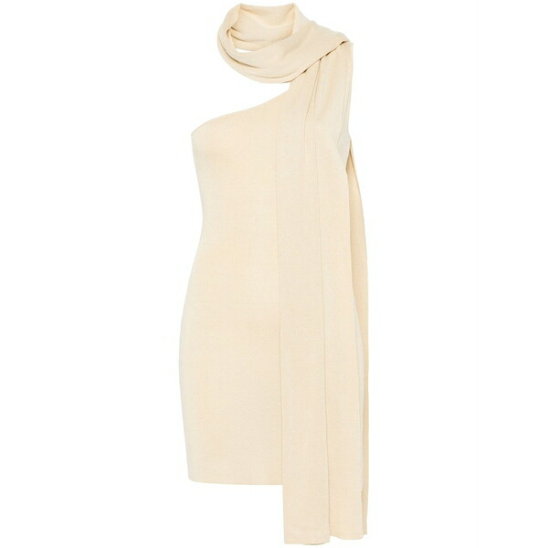 アヤ ミューズ レディース ワンピース トップス Chiara mini dress Neutrals｜asty