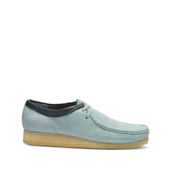 クラークス メンズ ブーツ シューズ Wallabee boots Blue｜asty