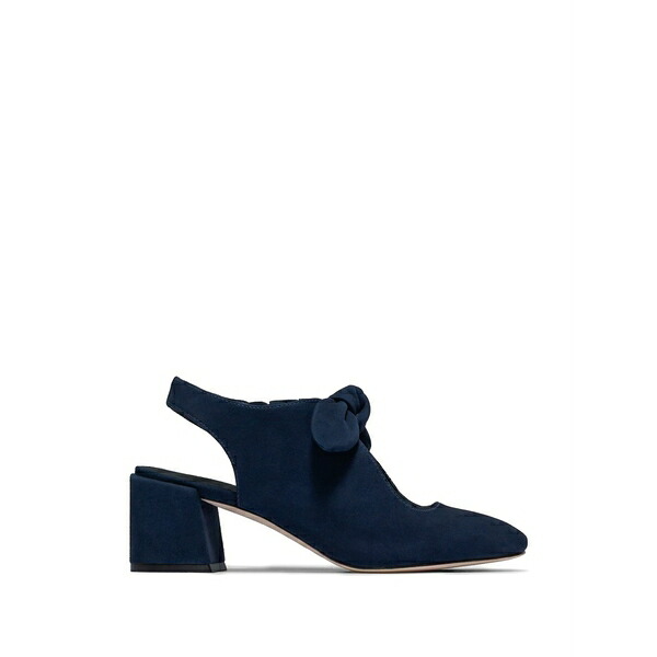 ベルナルド レディース パンプス シューズ Bow-detail slingback pumps Blue｜asty
