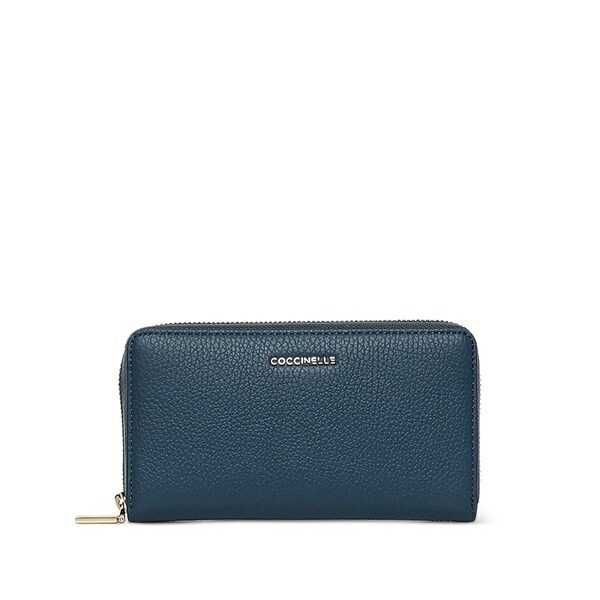 コチネレ レディース 財布 アクセサリー Zip-fastening leather wallet Blue｜asty