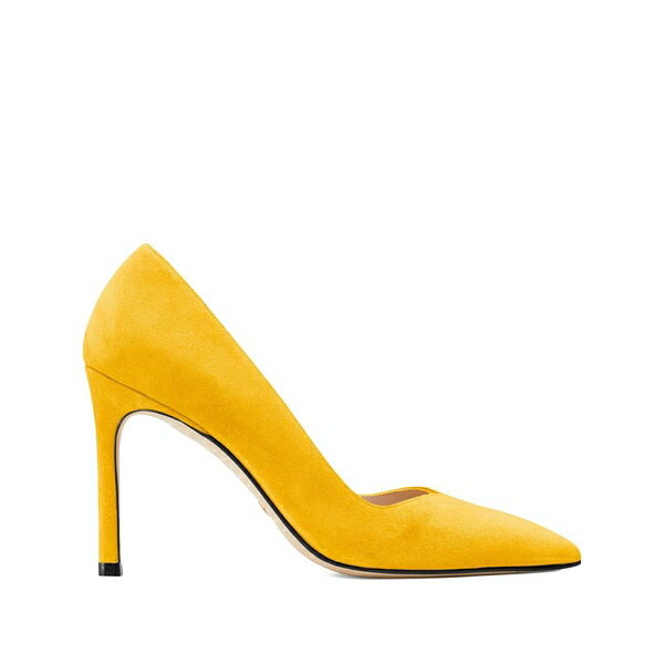 スチュアート ワイツマン レディース パンプス シューズ 105mm anny pumps Yellow|asty